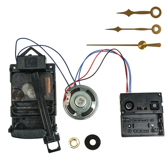 DIY Wall Clock Pendulum Movement Silent Mechanism with Hands