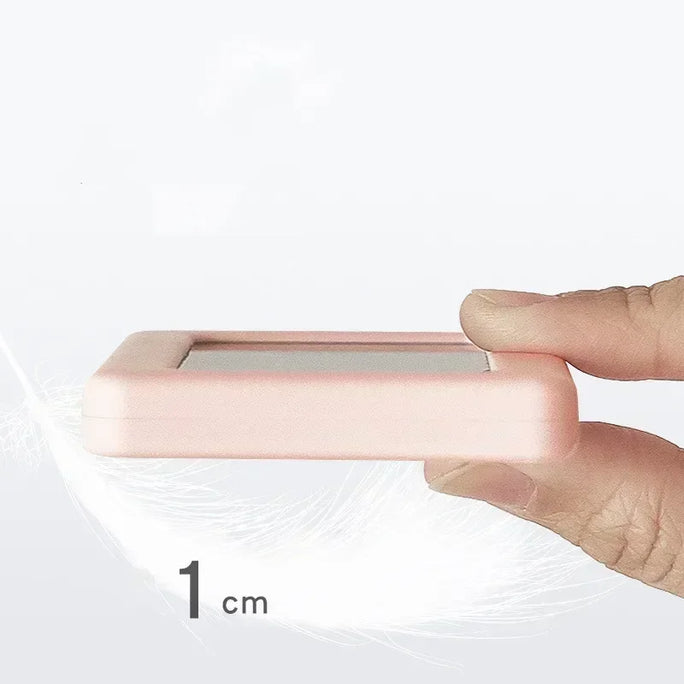 12/24 Hours Wall Clock Thermometer Digital