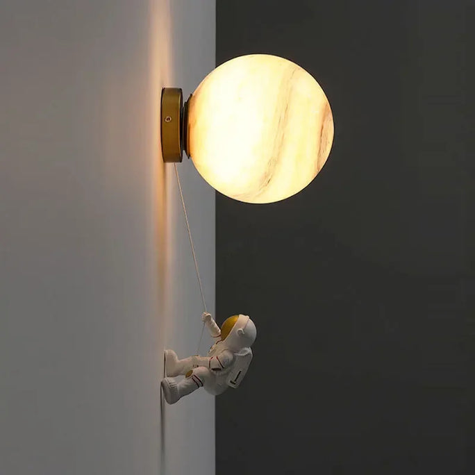 Moon LED Wall Lamp Children's Room Wall Light