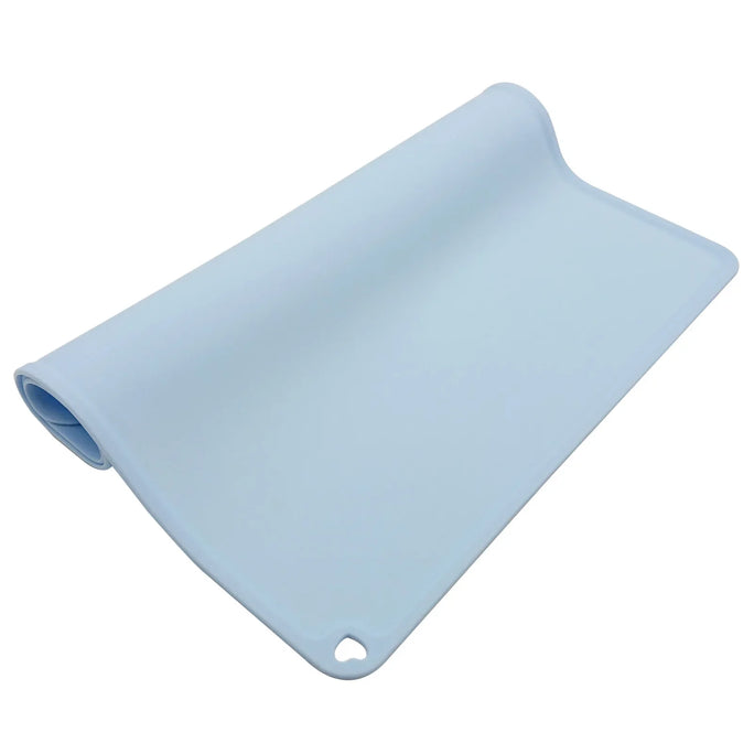 Silicone Pet Food Mat, Waterproof Non - slip Pet Mat