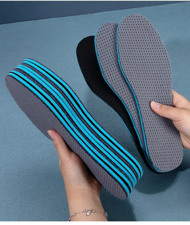 Shock-Absorbing Shoe Inserts Pad Soft Sport Insoles Memory