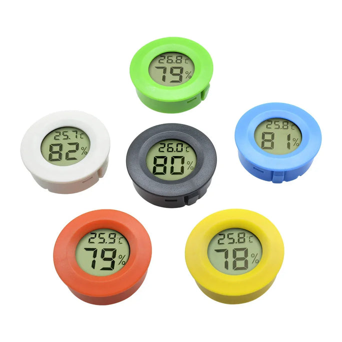 1pc Mini LCD Digital Thermometer & Hygrometer -50°C to +70°C