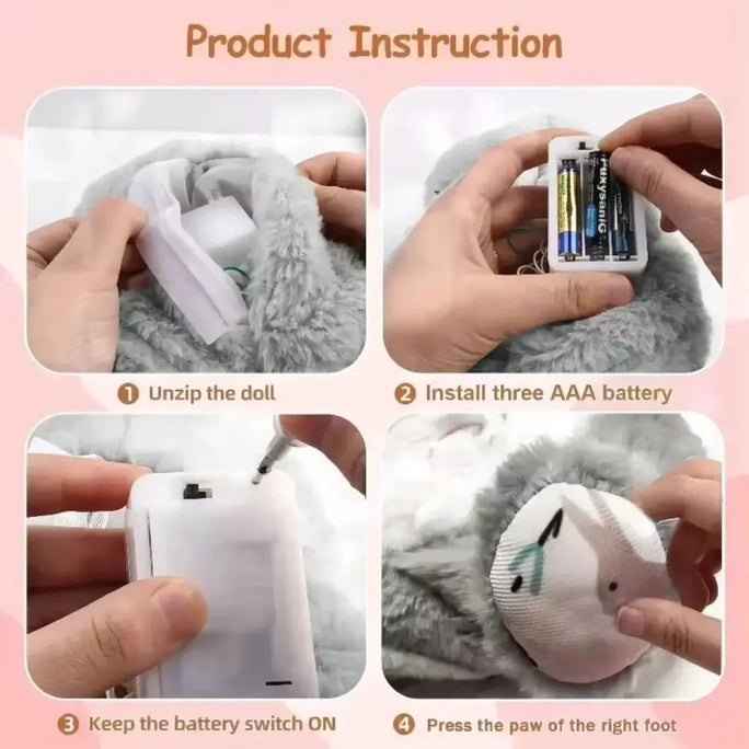 Plush Koala Children's Sleeping Doll 4 Modes