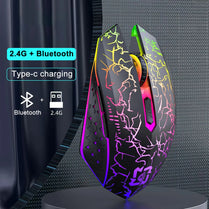 2.4G Bluetooth Wireless Mouse Gaming Mouse Silent
