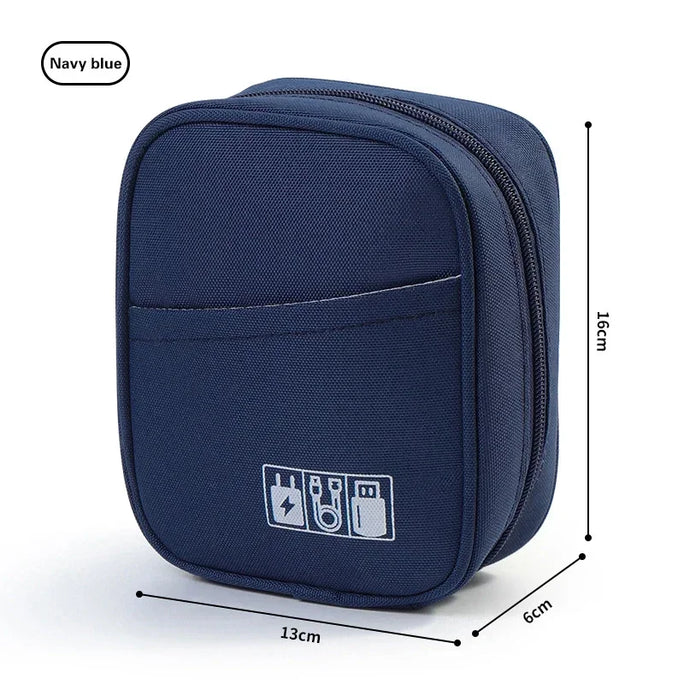 Portable Cable Organizer Waterproof Storage Bag