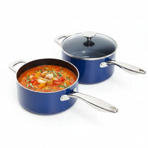 MICHELANGELO NON-STICK PAN Sauce Pan Sets Aluminum Home