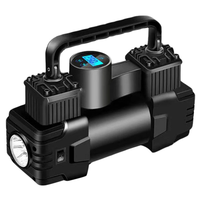 12V 150PSI Mini Air Compressor Dual Cylinder Heavy Duty Tire