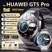 2025 New For Huawei GT5 Pro Smart Watch Men AMOLED Screen GPS