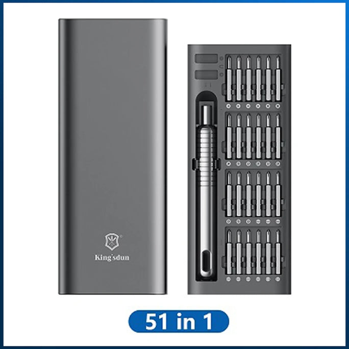 51 in 1 Screwdriver Set Portable Manual Hand Tool Kit