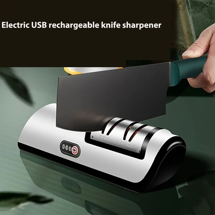 Kitchen Electric Knife Sharpener Multifunctional Automatic Professional