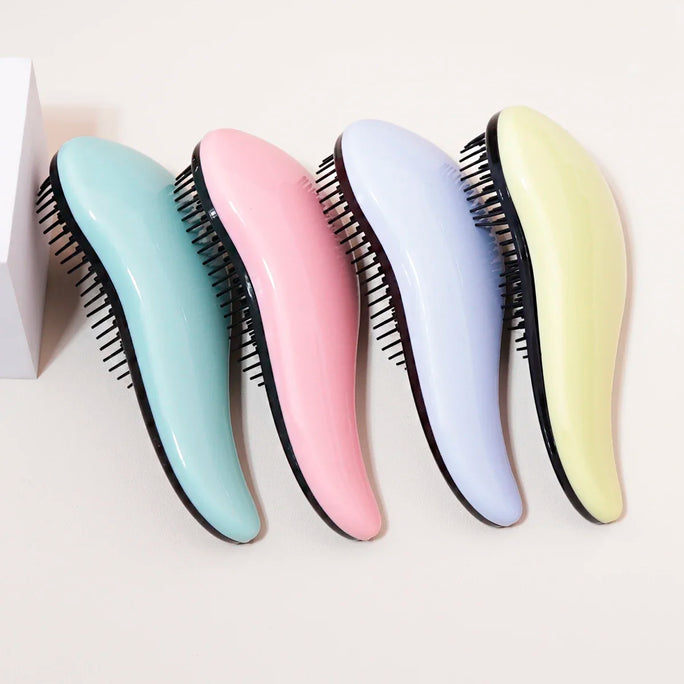Antistatic massage brush winding shower massage