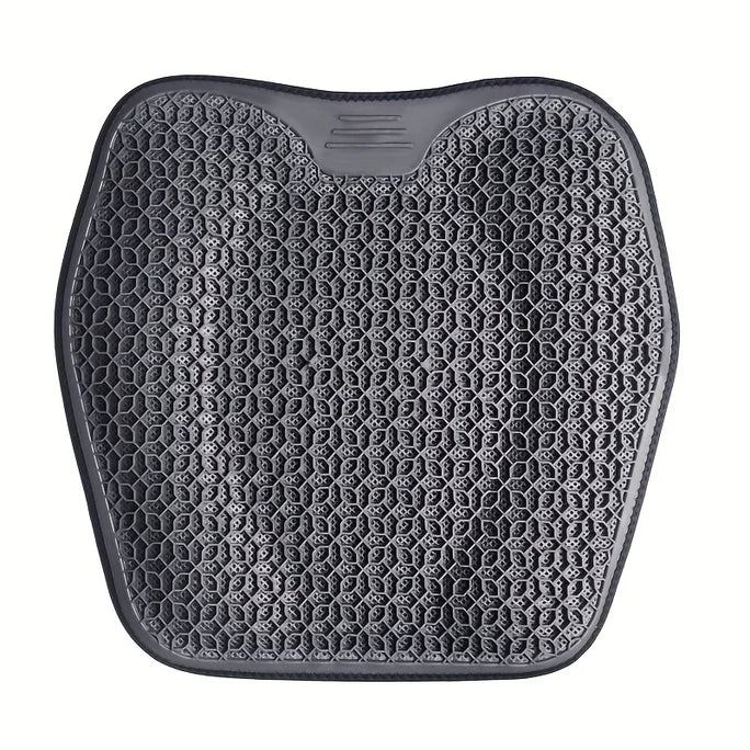 1pc Gel Seat Cushion - Honeycomb Design