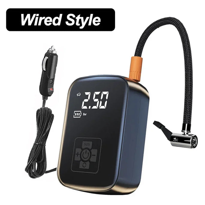 150PSI Wired/Wireless Car Air Compressor Electric Tire Inflator