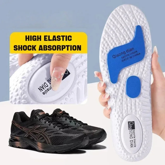 Sport Insoles for Feet Soft Shock Absorption Inserts Template