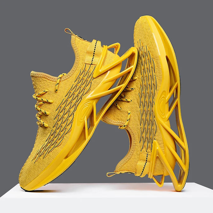 Men's Breathable Casual Sneakers Fashionable Shoes New Run Sport