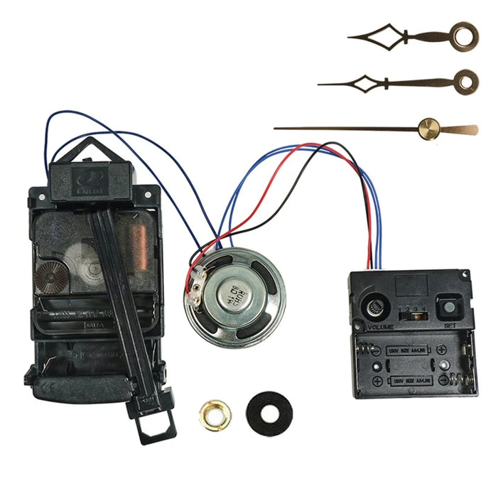 DIY Wall Clock Pendulum Movement Silent Mechanism with Hands