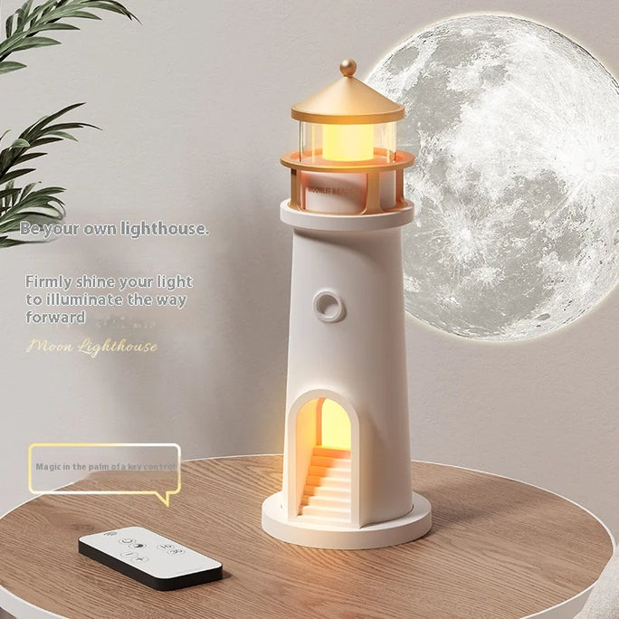 Moonlight Lighthouse Ambient Projection Lamp