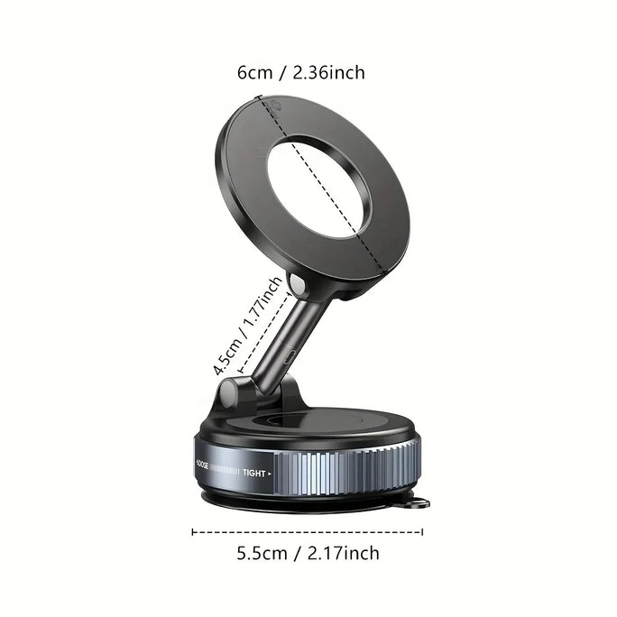 K007 Strong Magnetic Car Phone Holder Foldable Design 360°