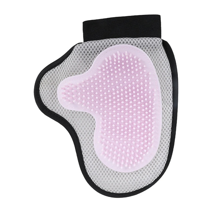 Pet Grooming Glove Brush for Cats Dogs Bath Massage