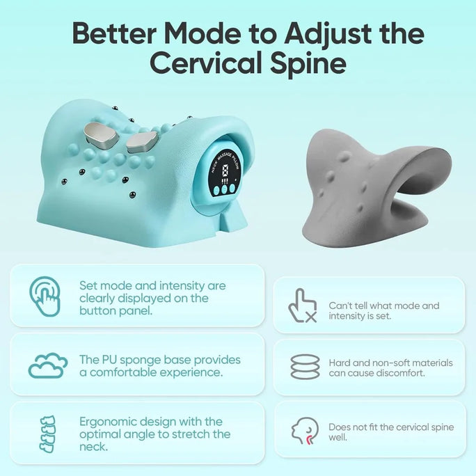 Electric Neck Massager Heated Cervical Massager