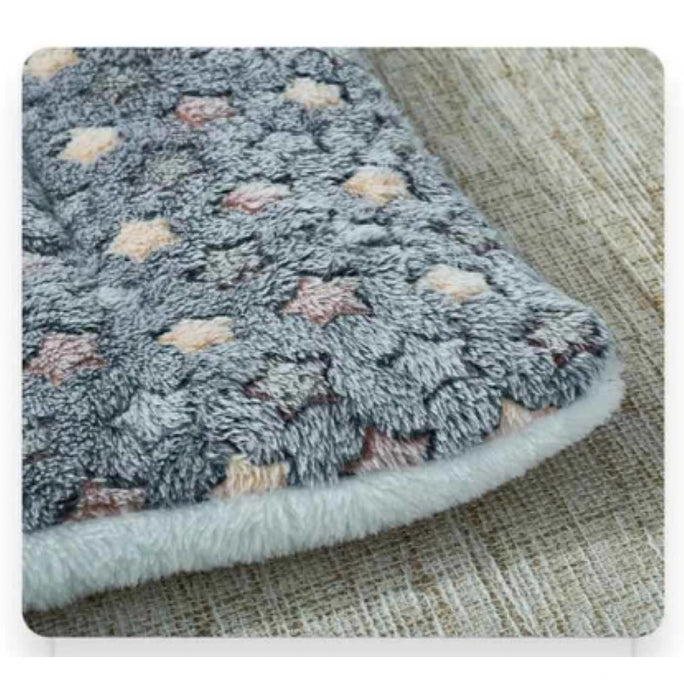 Soft Beld Mats Flannel Short Plush Pet Sleeping Bed