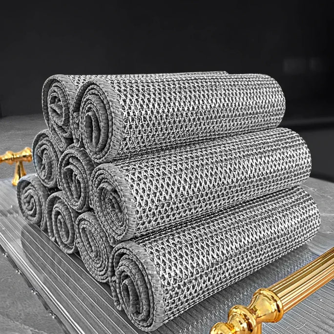Metal Wire Cleaning Cloth, Mesh Cloth, Non Greasy