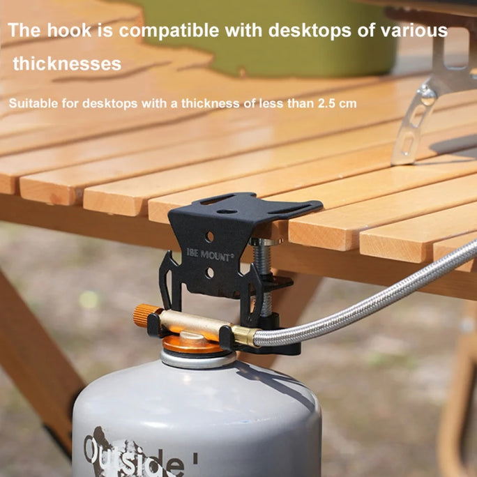 Camping Gas Canister Stand Stove Tank Hanger