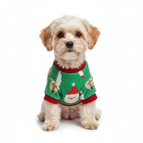 Dog Sweater Winter Warm Christmas Clothes for Small
