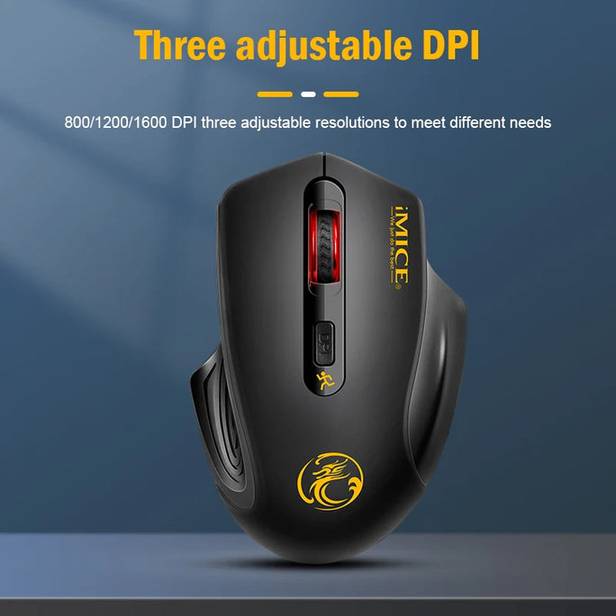Wireless Silent Mouse Suitable For Business Office Laptop Esports