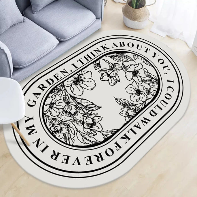 Kitchen floor mat Household dirt-resistant diatom