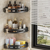 Bathroom Shelves Organizer No Punching Required Kitchen