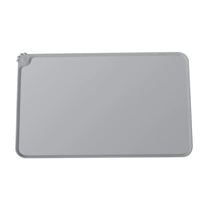 Dog Cat Bowl Food Mat with High Lips Silicone