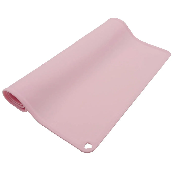 Silicone Pet Food Mat, Waterproof Non - slip Pet Mat