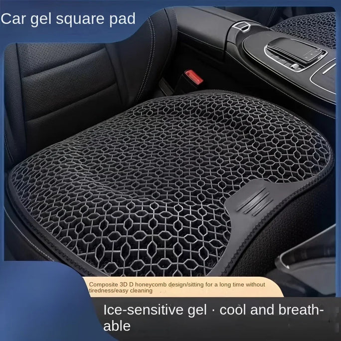 1pc Gel Seat Cushion - Honeycomb Design