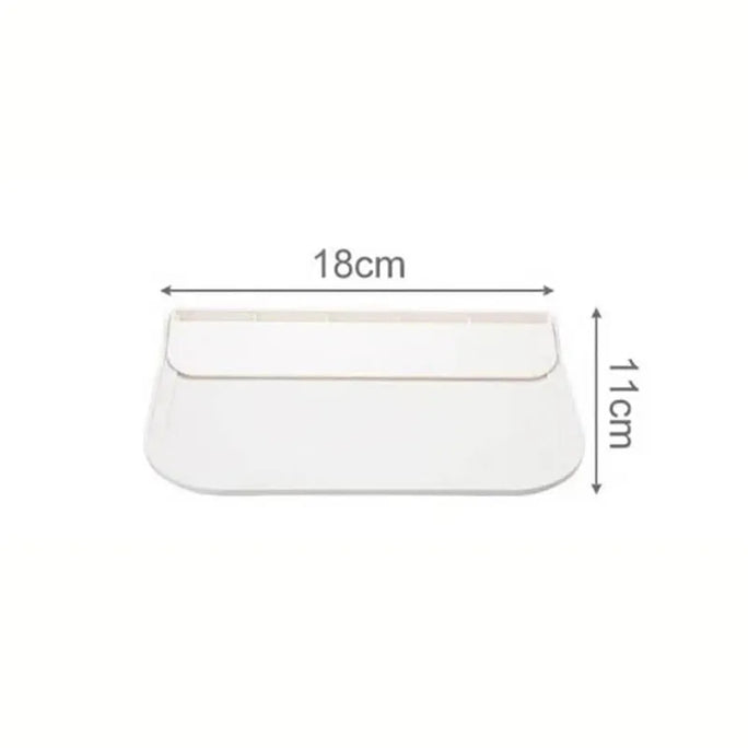 1pc Foldable Wall-mounted Shelf, For Bathroom, Toilet