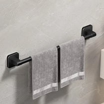 Wall Mounted Towel Rack Bathroom Storage