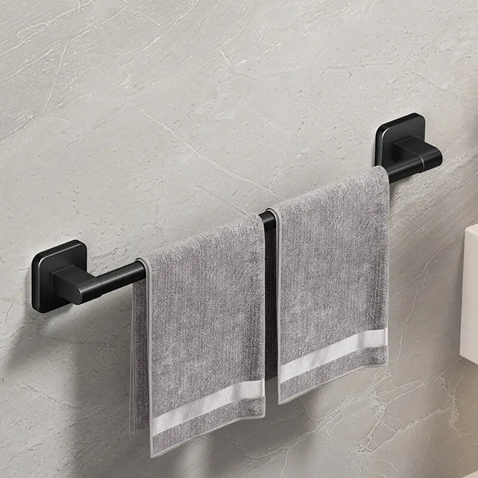 Wall Mounted Towel Rack Bathroom Storage