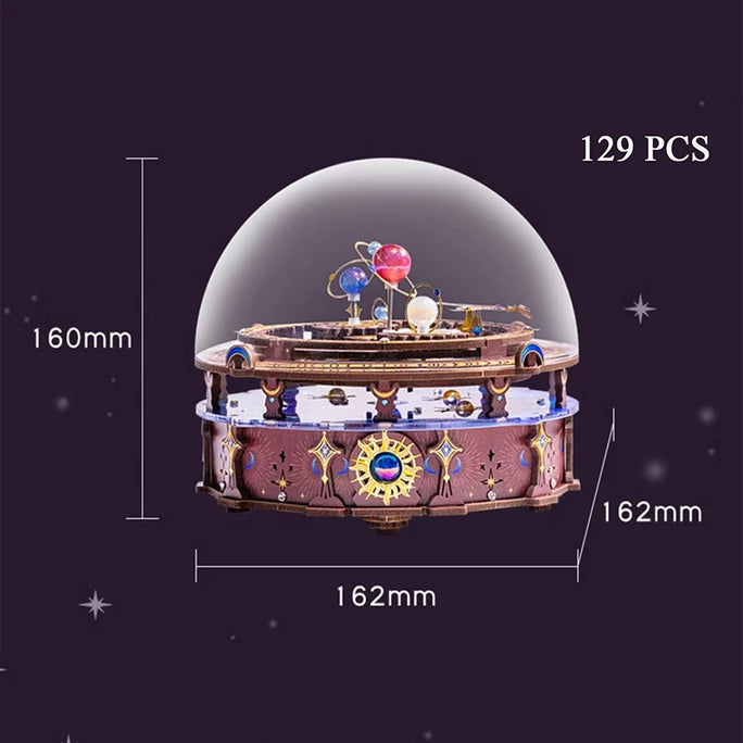 DIY 3D Wooden Metal Puzzle Miniature Model Building Kits