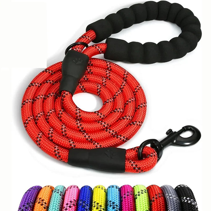 Reflective Leash Double Strap for Dogs Lead