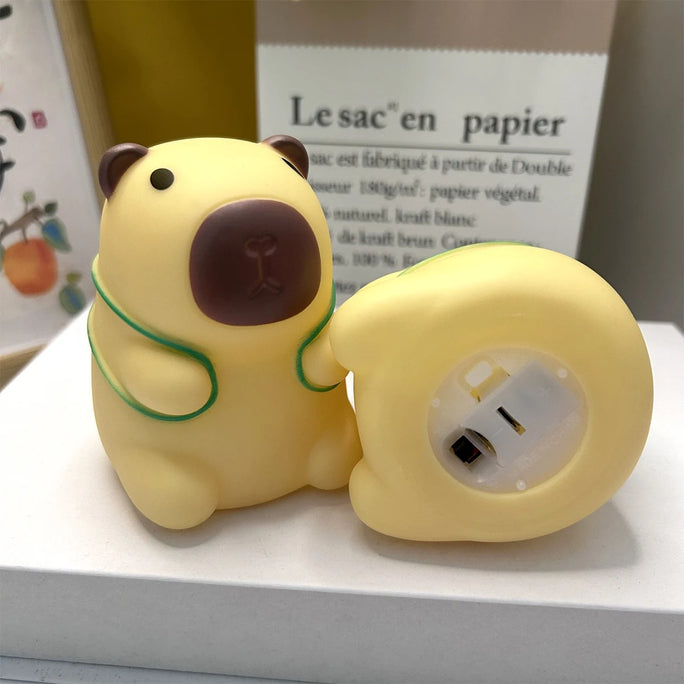 Cute Pet Capybara Night Light Cute Cartoon Living Room Light