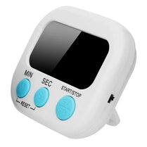 Electronic Kitchen Timer with Magnetic Back -LCD