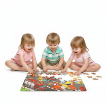 Economy 30piece Montessori 3D Puzzle Cartoon Animal Wooden
