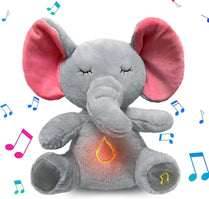 Baby Elephant Breathing Stuffed Animal Plush Doll