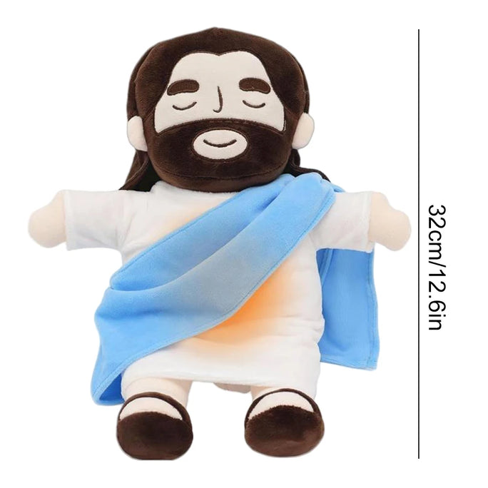 Jesus Plush Baby Soothing Breathing Toy