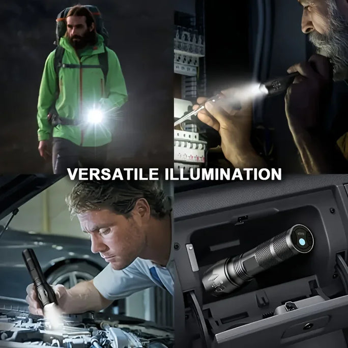 LED Flashlights,Portable Flash Light With 5 Modes & Zoomable